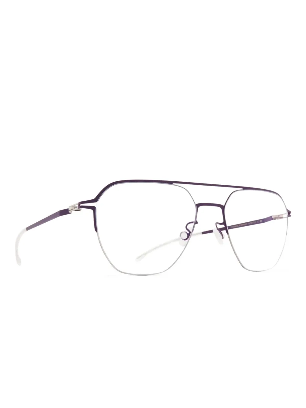 Mykita double-bridge pilot-frame glasses | Men | Image 2