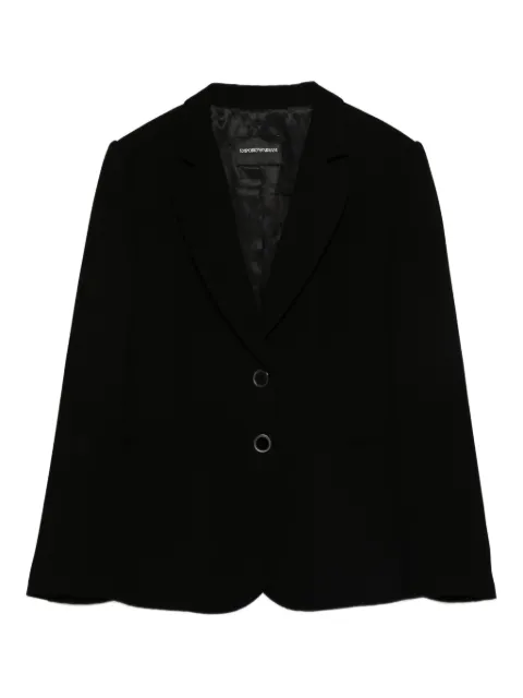 Emporio Armani notched-lapel blazer