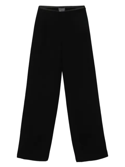 Emporio Armani wide-leg trousers