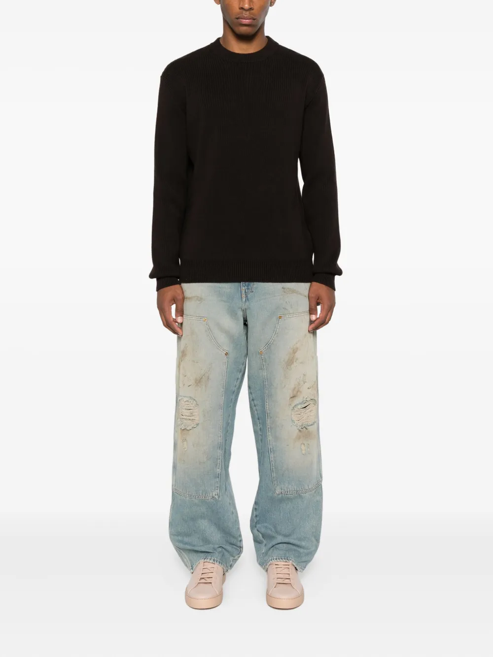 Golden Goose distressed jeans Blauw