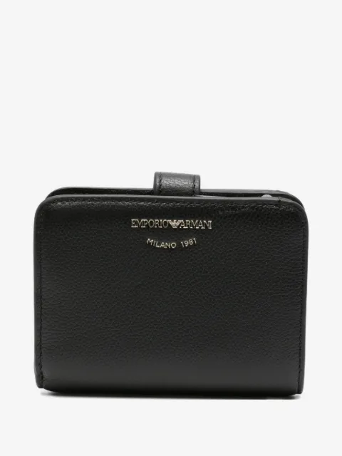 Emporio Armani logo-lettering wallet