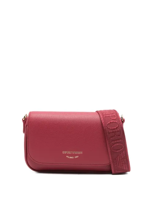 Emporio Armani logo-debossed shoulder bag