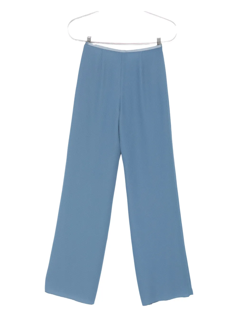 Emporio Armani wide-leg trousers Blauw