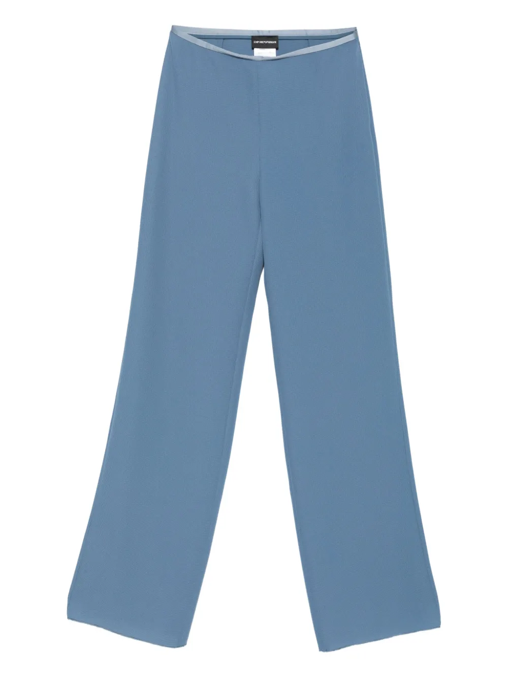 Emporio Armani wide-leg trousers Blauw