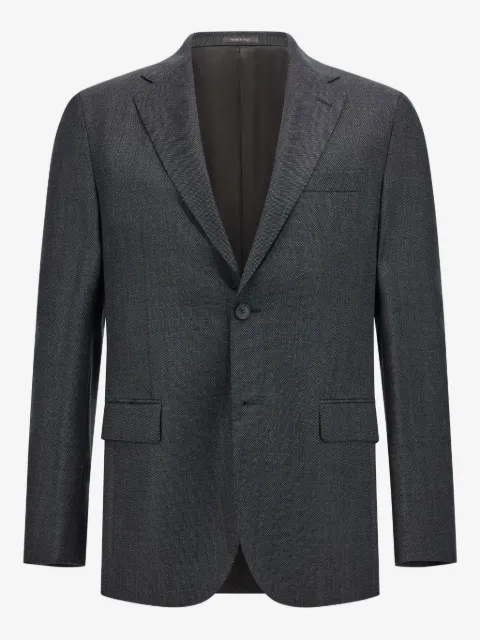 Boggi Milano pure wool bird's eye jacket