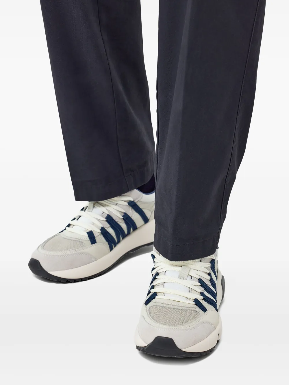 Boggi Milano panelled sneakers White