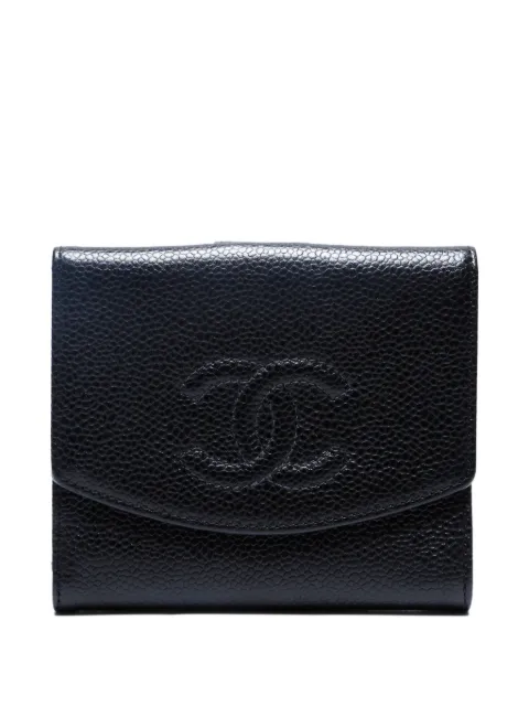 CHANEL Pre-Owned 2005 interlocking CC leather wallet