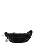 Fendi Pre-Owned 2010-2020 small Zucchino Canvas belt bag - Black