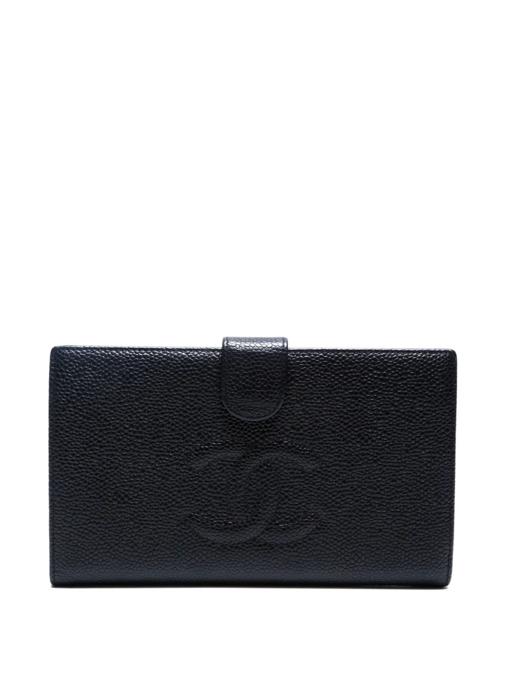 CHANEL Pre-Owned 2004-2005 ココマーク財布 - ブラック CHANEL Pre-Owned 2004-2005 ココマーク財布 - ブラック