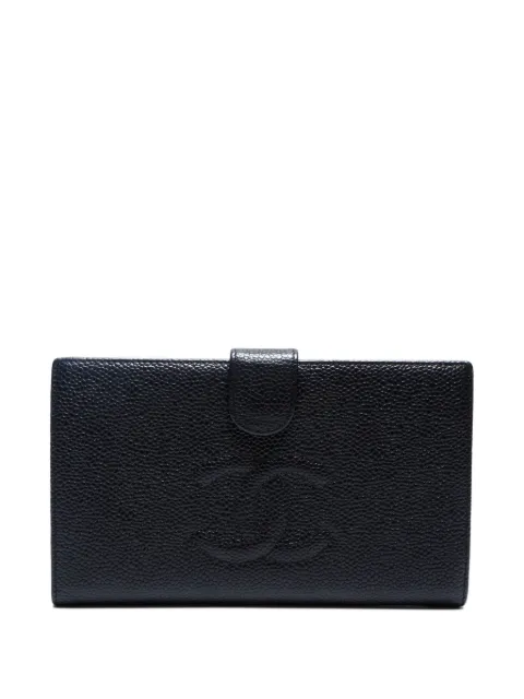 CHANEL Pre-Owned 2004-2005 interlocking CC wallet