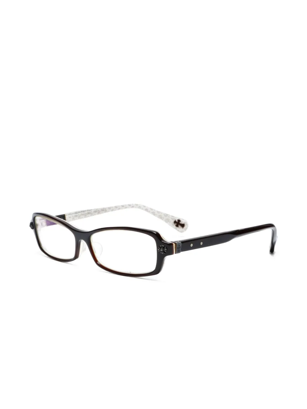Chrome Hearts 2000s Pre-owned flower-embellish glasses | Image 2