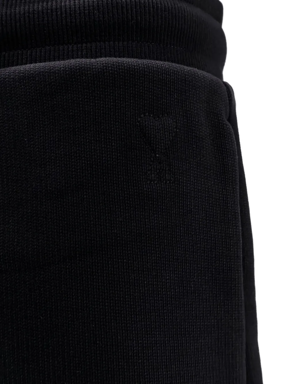 AMI Paris Ami De Coeur shorts met trekkoord Zwart