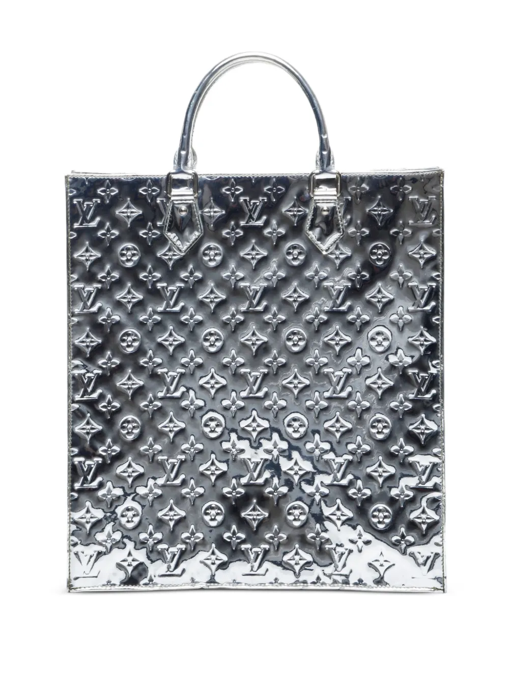Louis Vuitton Pre-Owned 2009 Miroir サックプラ ハンドバッグ - シルバートーン Louis Vuitton Pre-Owned 2009 Miroir サックプラ ハンドバッグ - シルバートーン