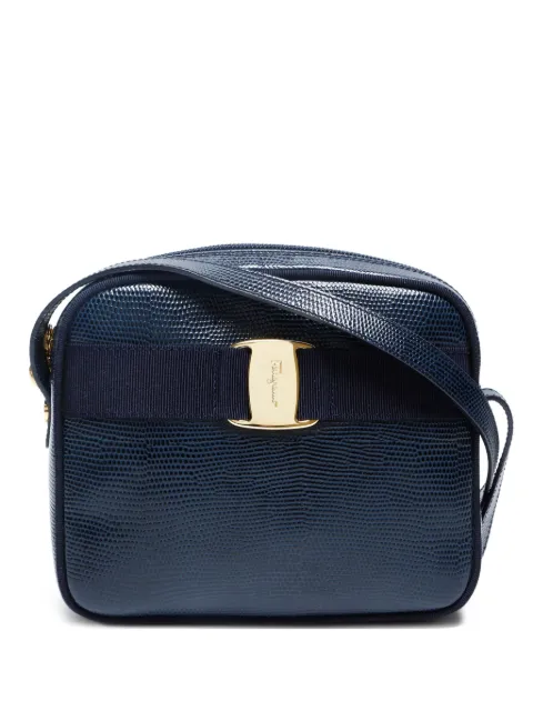 Ferragamo Pre-Owned 1990-2000s Vara leather shoulder bag