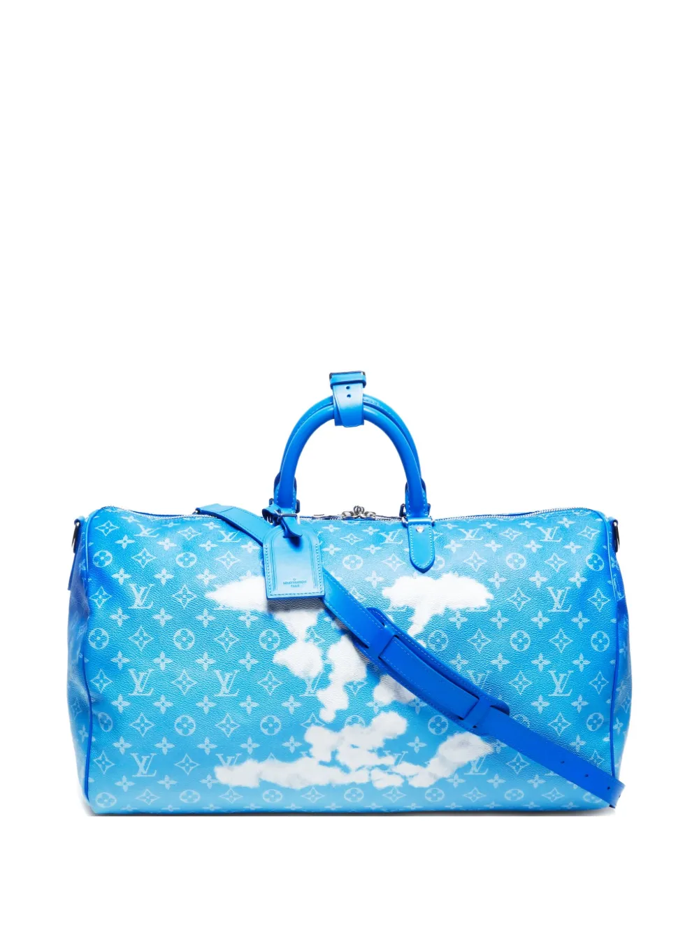 Louis Vuitton Pre-Owned 2020 Keepall Boston bag - ブルー Louis Vuitton Pre-Owned 2020 Keepall Boston bag - ブルー