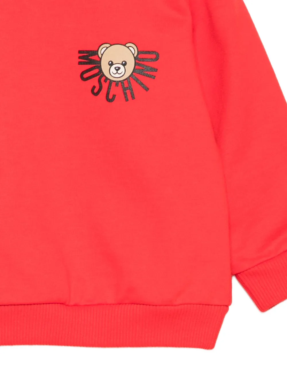 Moschino Kids Teddy Bear sweatshirt Rood