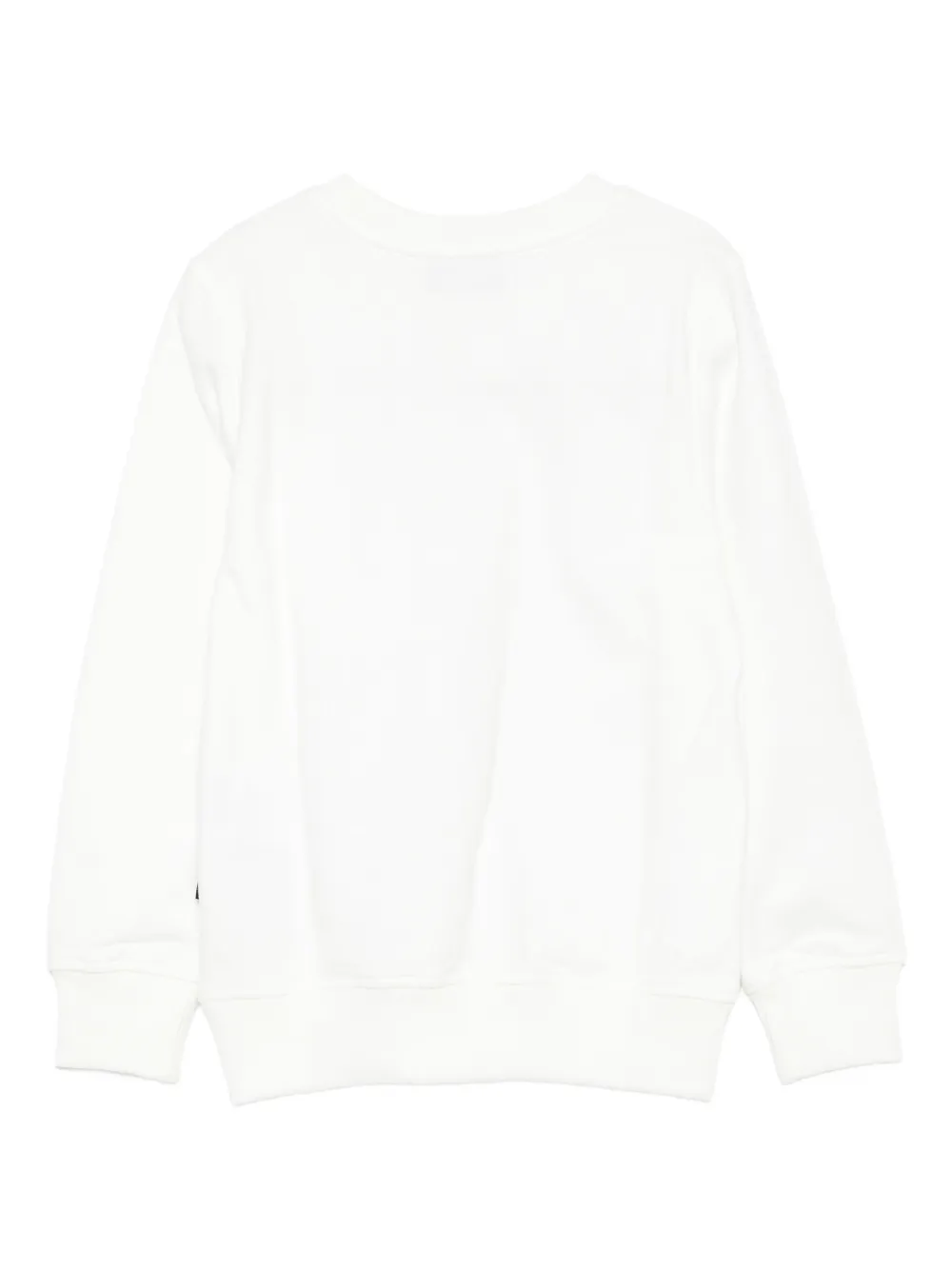 Moschino Kids Teddy Bear-embroidered sweatshirt Wit