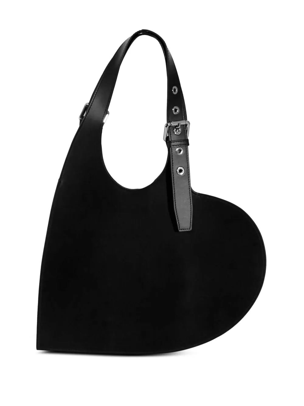 Coperni Belt Heart buckled tote bag Zwart