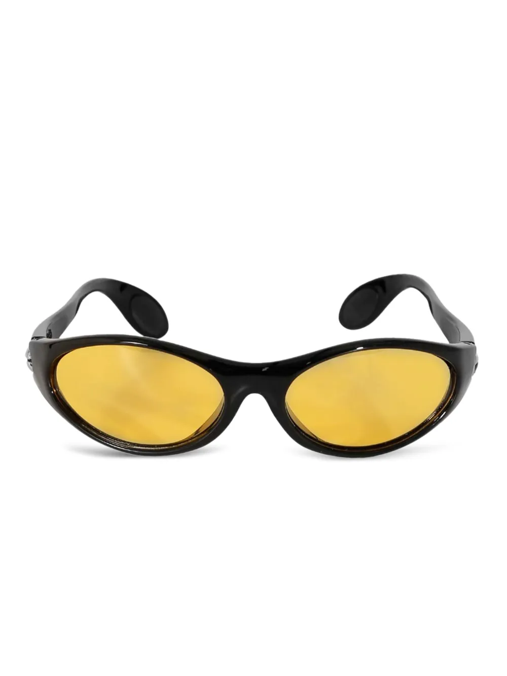 Coperni oval-frame sunglasses Zwart