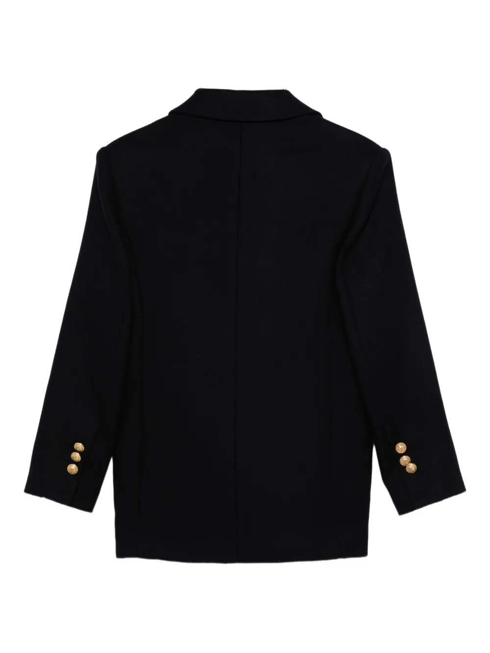 Balmain Kids Blazer met dubbele rij knopen Blauw