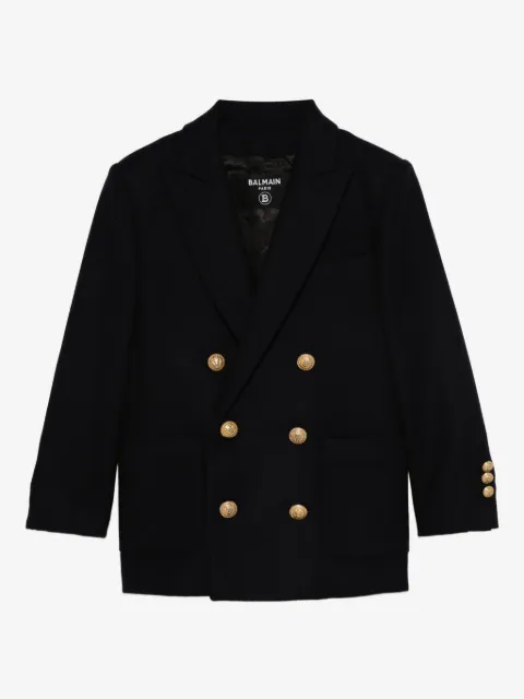 Balmain Kids double-breasted blazer