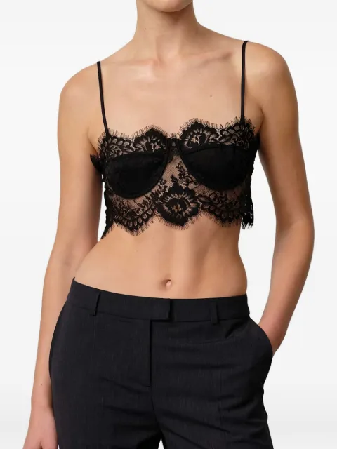 HERSKIND Lilly lace-trimmed top