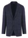 Tagliatore checked blazer - Blue