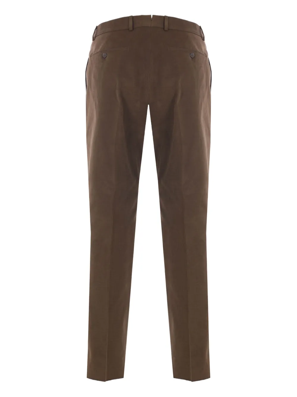 Caruso pleated corduroy trousers - Bruin