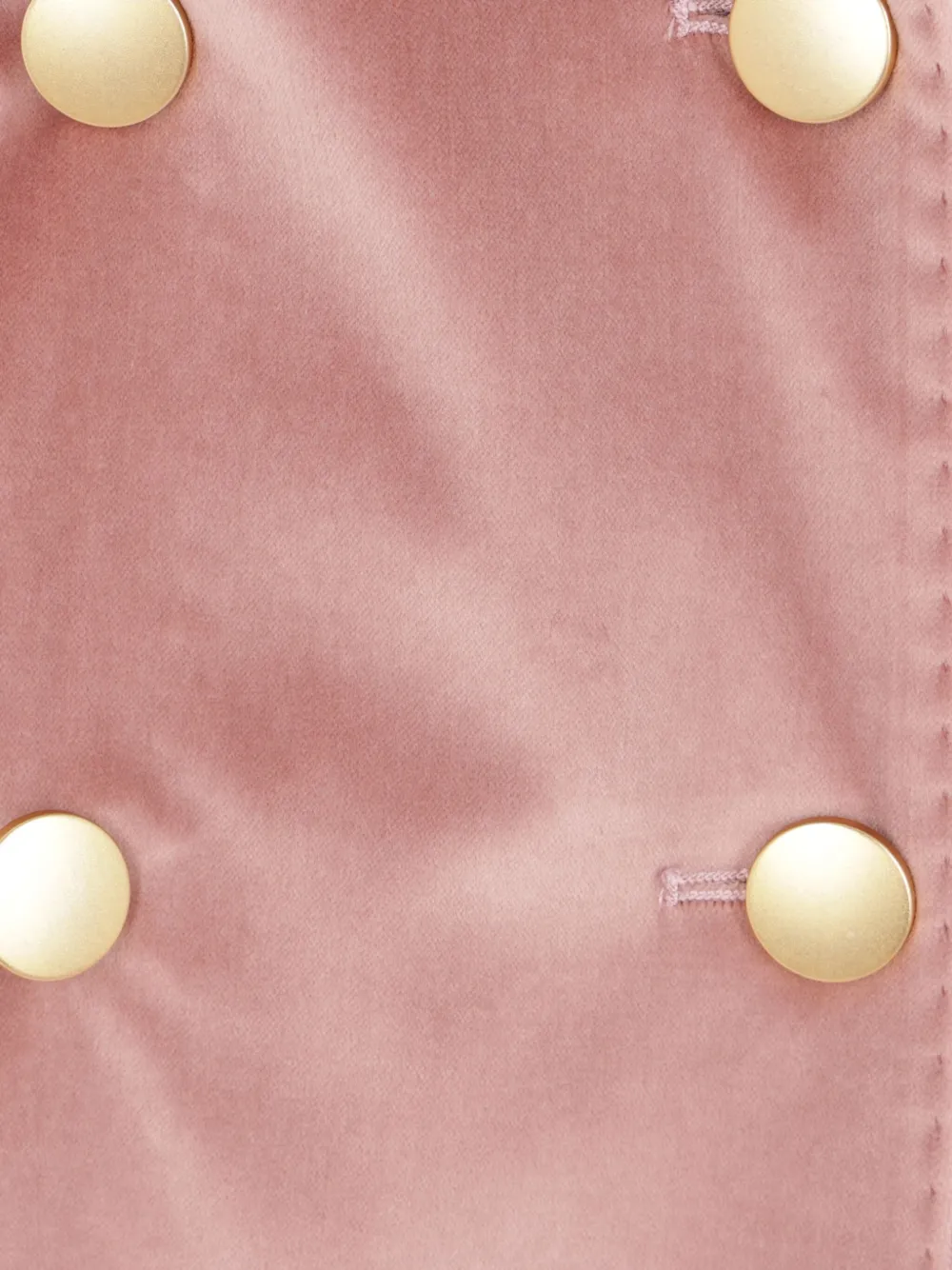 Tagliatore Velvet Double-breasted Jacket In Pink