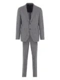 Tagliatore check-pattern suit - Grey