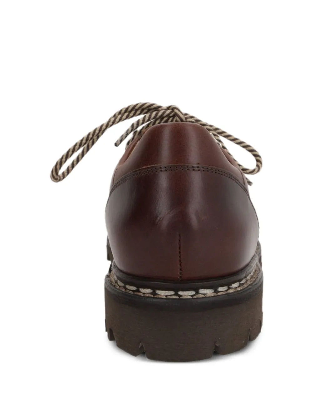 Paraboot leather derby shoes Brown