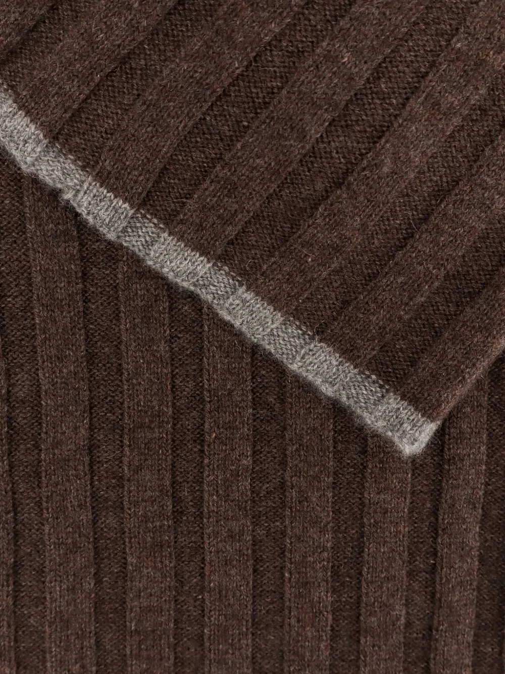Brunello Cucinelli Kasjmier sjaal Bruin