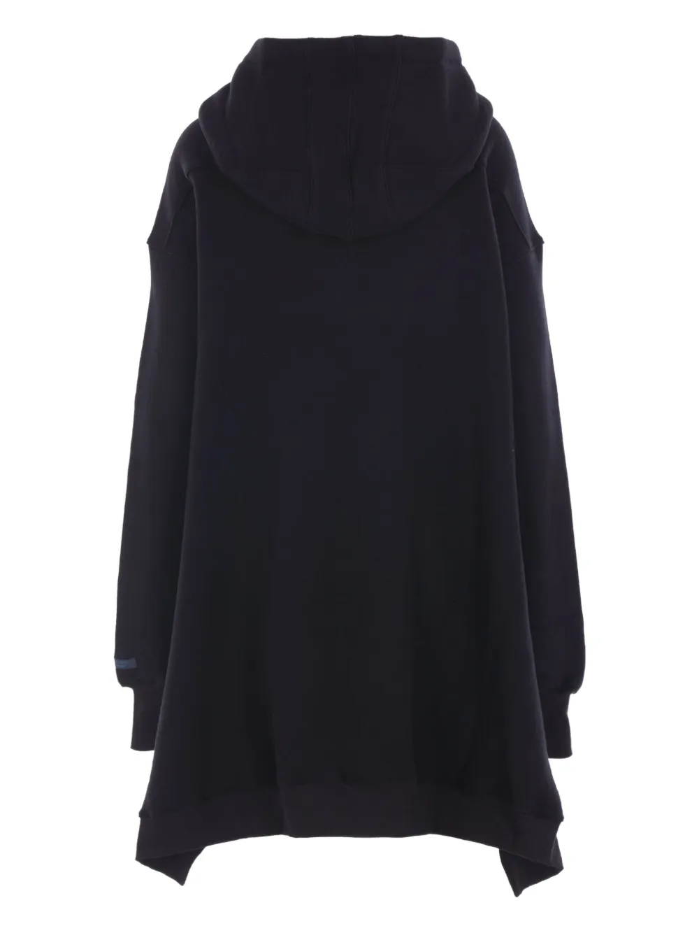Yohji Yamamoto zip-up hoodie Zwart