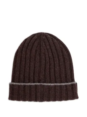 【関税＆送料込み】Brunello Cucinelli Wool Cloche Hat Brunello Cucinelli Cable knit wool cloche hat with sequin
