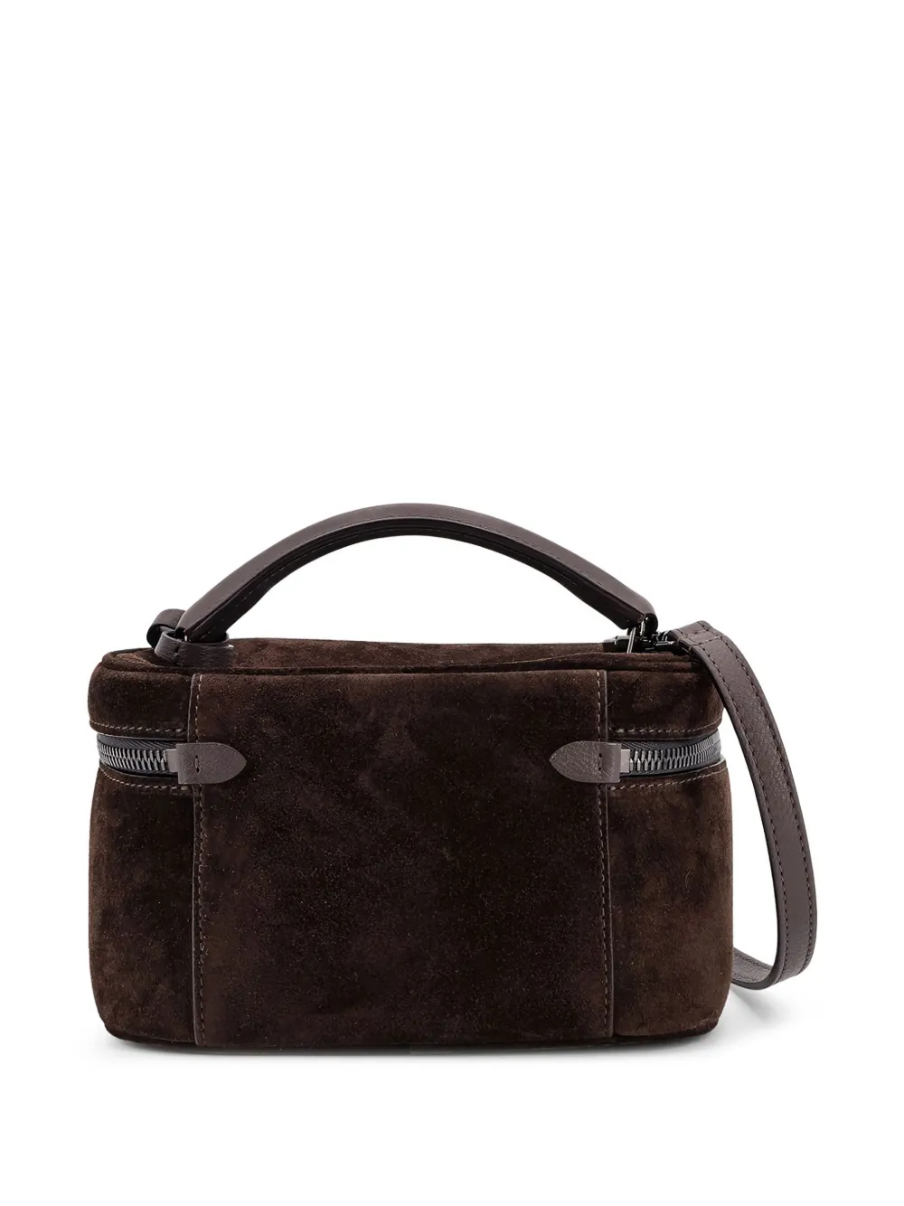 Brunello Cucinelli Suède shopper Bruin