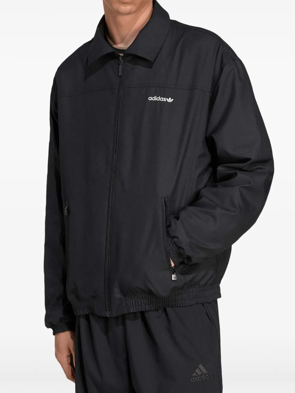 adidas logo-embroidered jacket | Bomber Jackets | Image 2