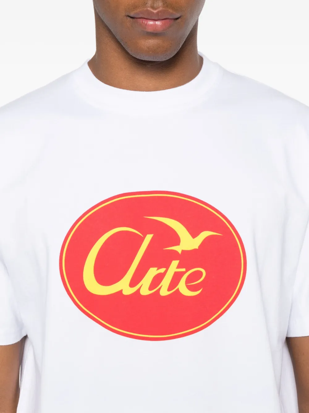 Arte Antwerp T-shirt met logoprint Wit