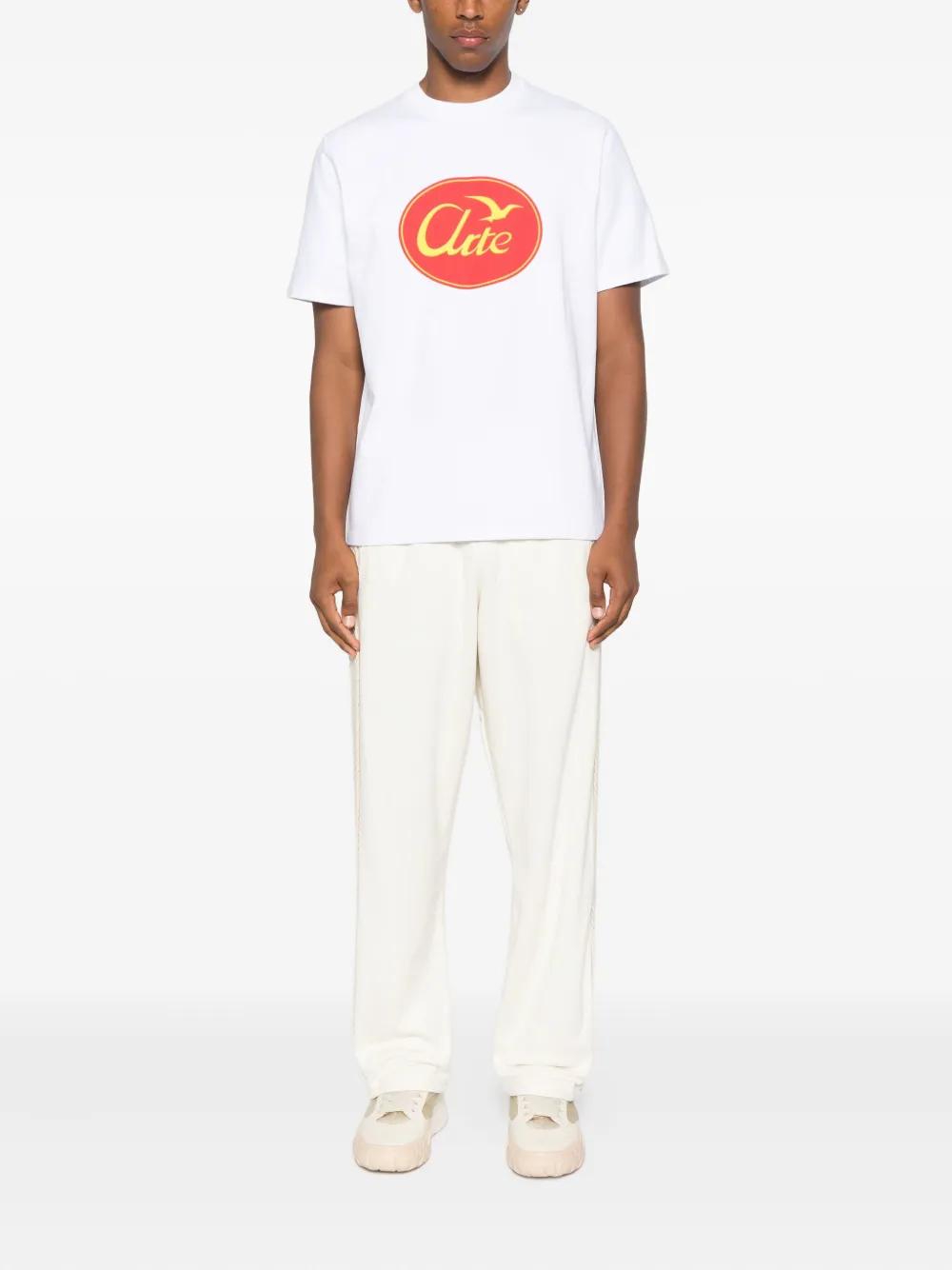 Arte Antwerp T-shirt met logoprint - Wit