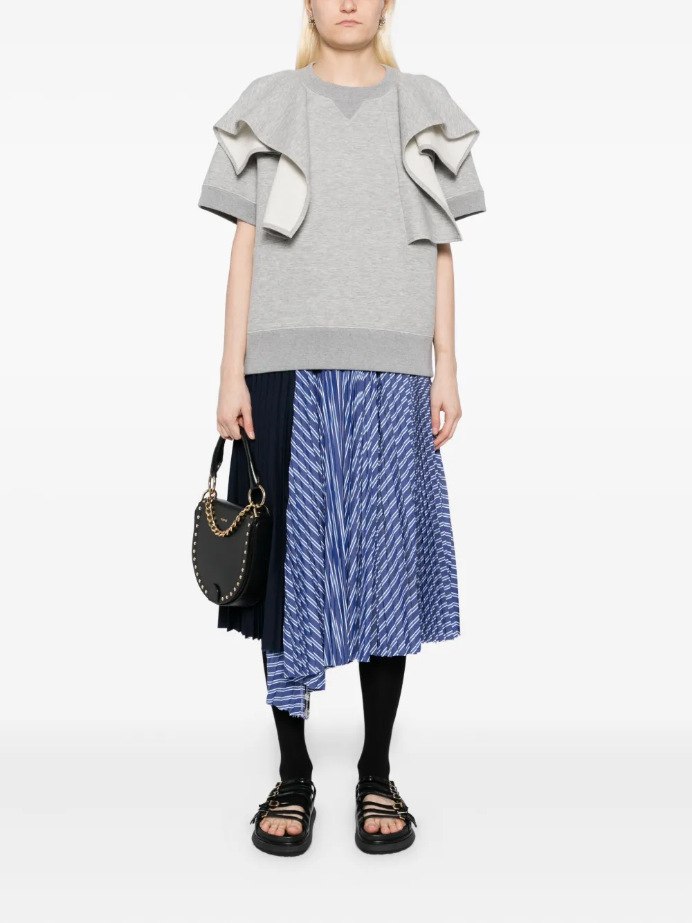 sacai Sponge pullover Grijs