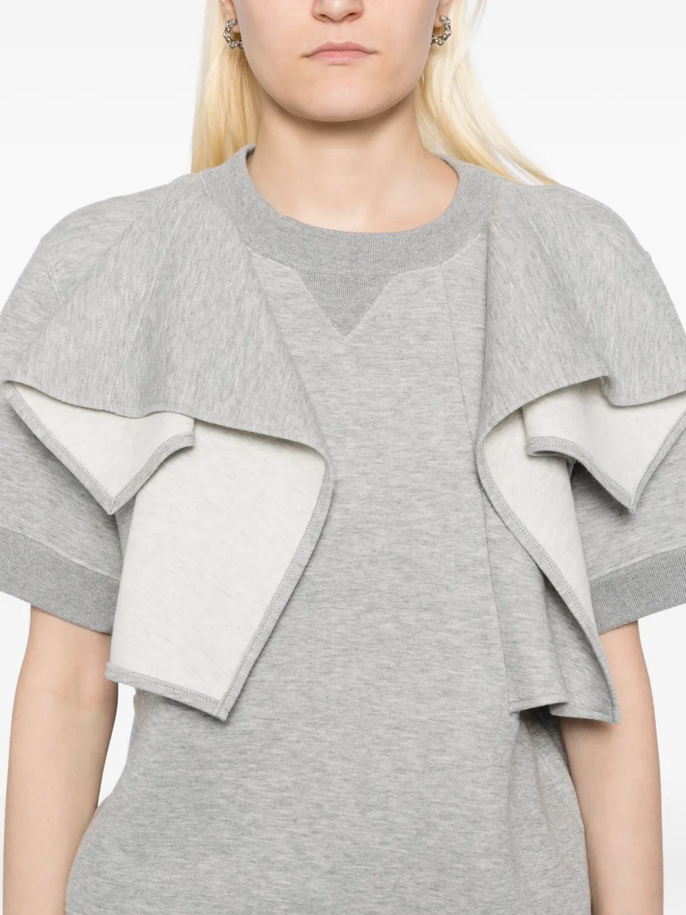 sacai Sponge pullover Grijs