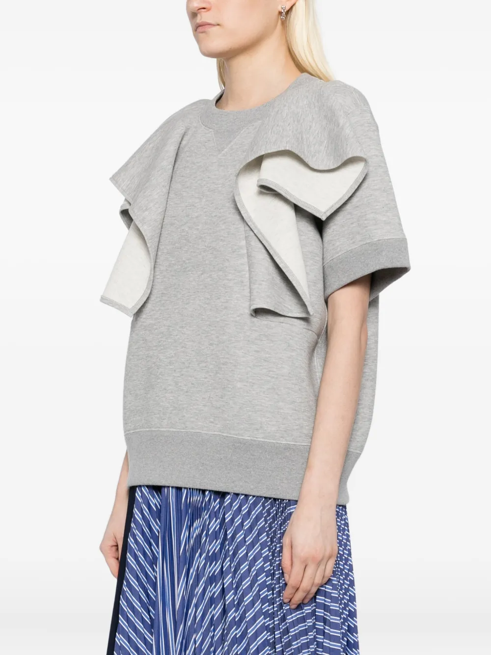 sacai Sponge pullover Grijs