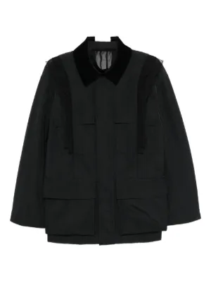 sacai パネルジャケット 【新品未使用】 sacai(サカイ) レザードッキングジャケット19-02086M 19-02086M