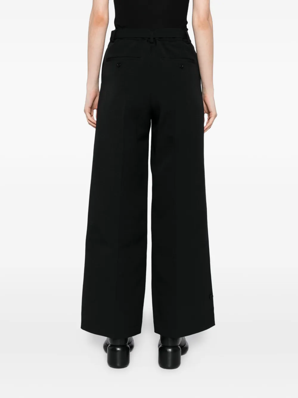 sacai Matelasse trousers Zwart