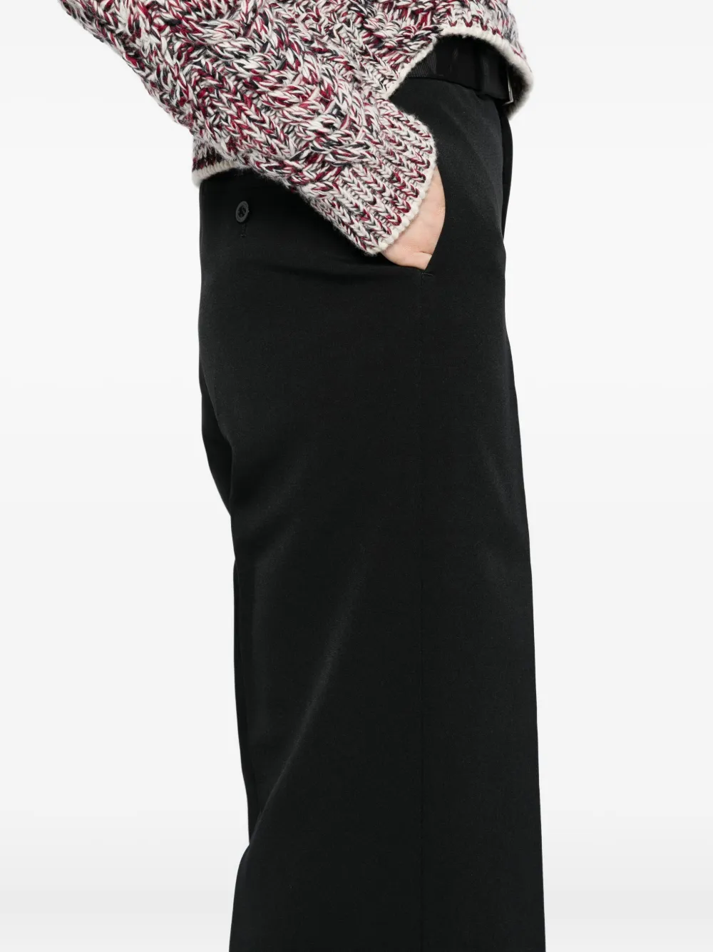 sacai Matelasse trousers Zwart