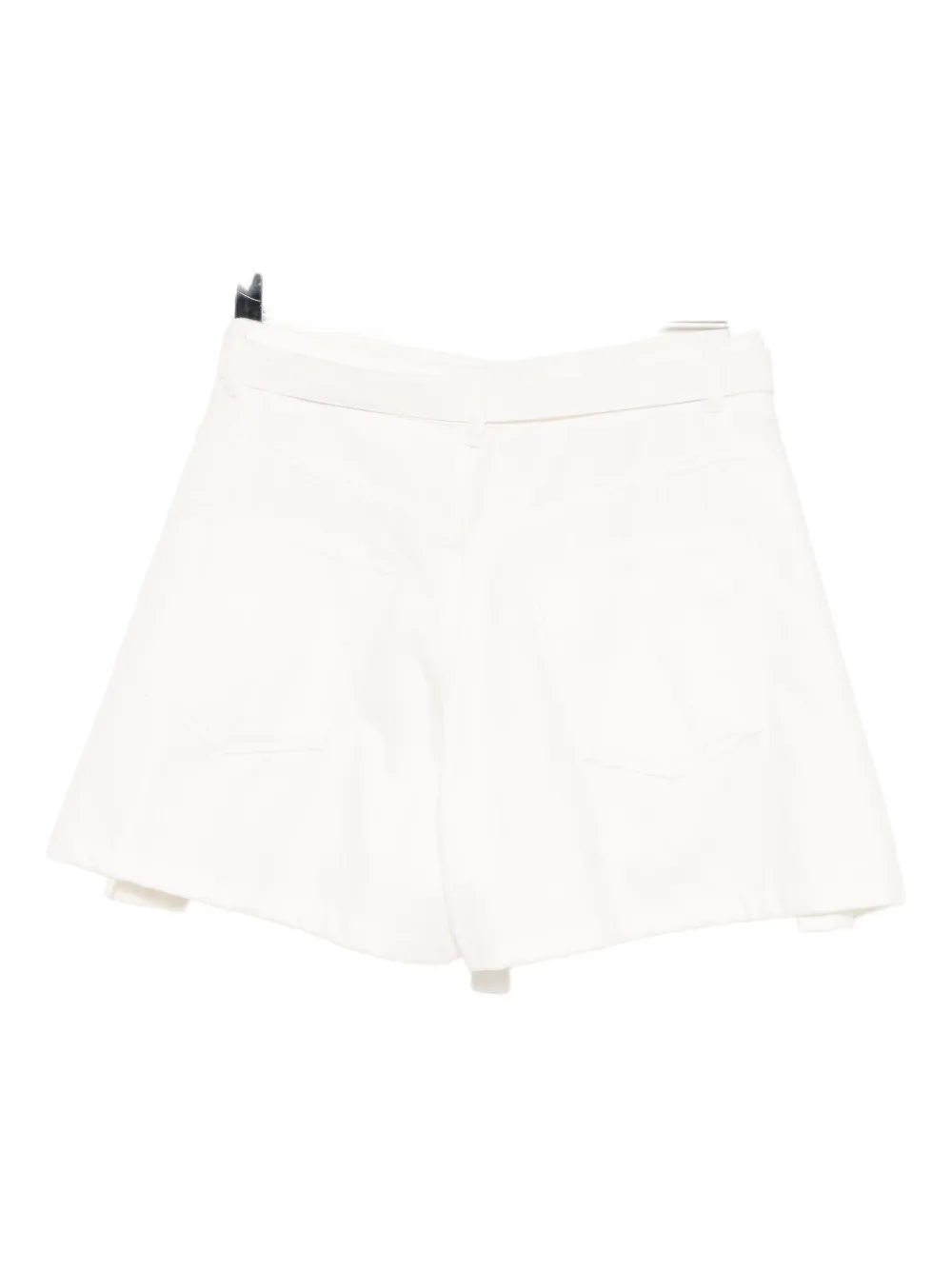 sacai buckle-belt shorts Wit