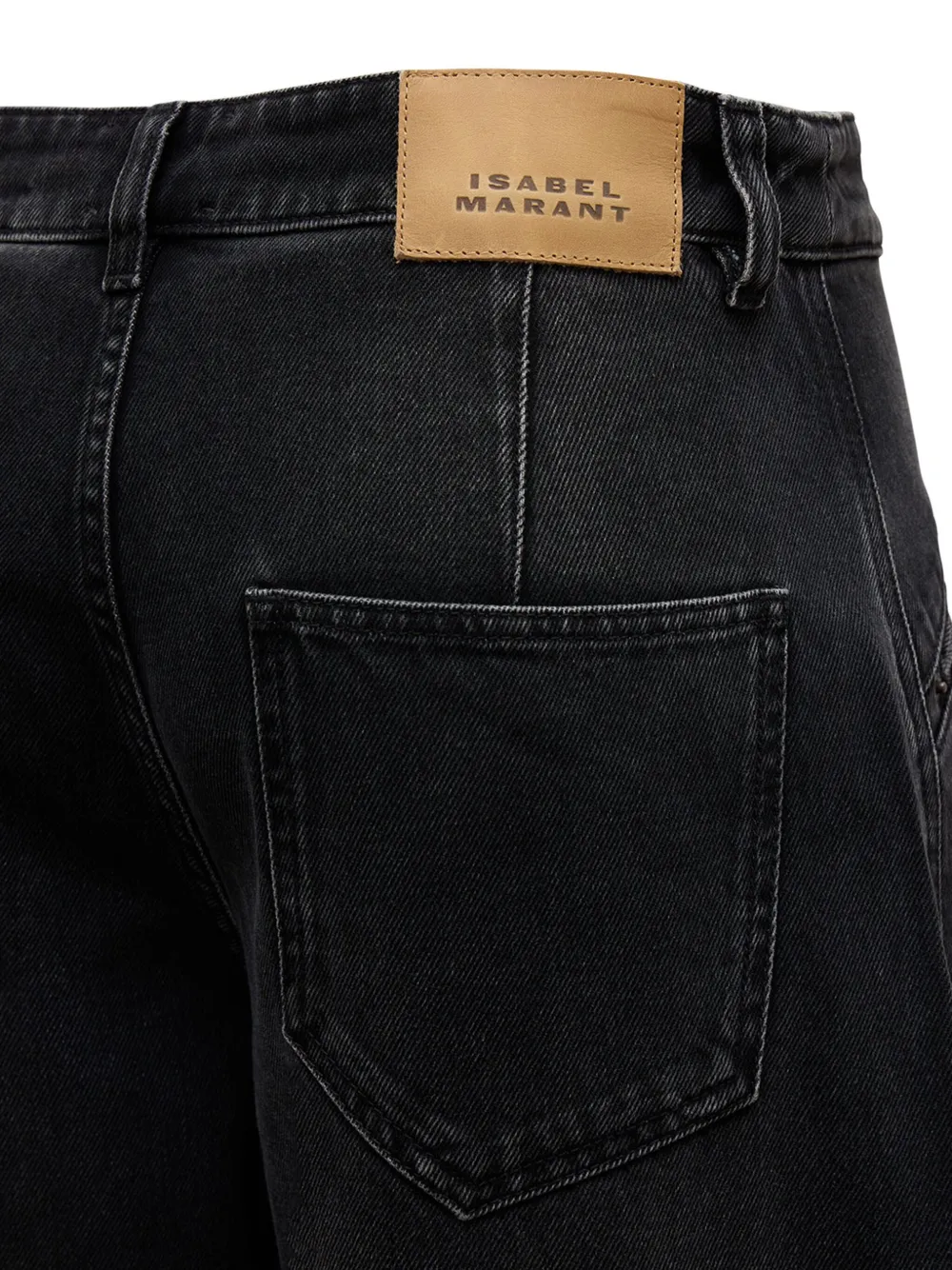 ISABEL MARANT Catarina straight-cut jeans Zwart