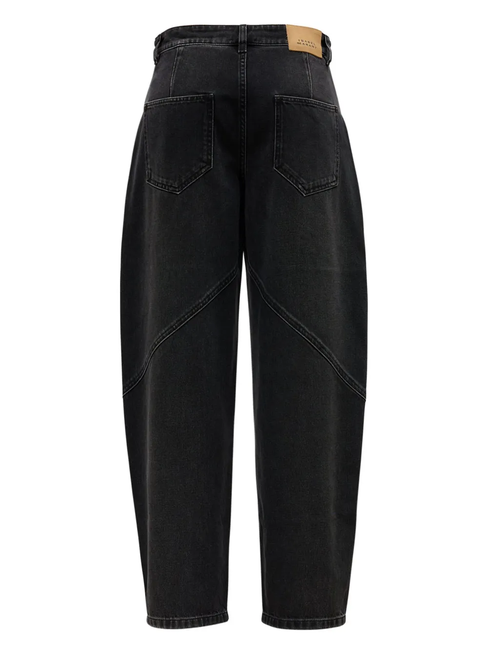 ISABEL MARANT Catarina straight-cut jeans Zwart