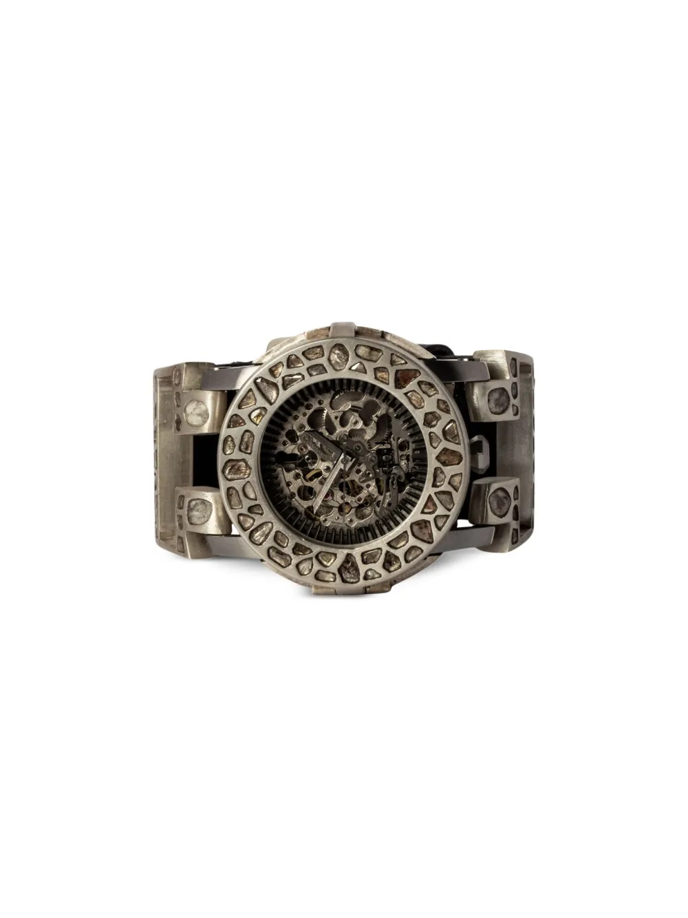 Parts of Four Skeleton Mega Pavé 42mm | Black | Image 1