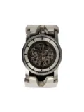 Parts of Four Skeleton studded 45mm - Silver
