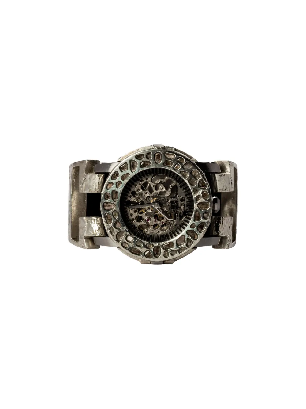 Parts Of Four P4—fob Watch #1638 42mm In Metallic